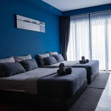 Deluxe Seaview Suite Twin Bed By The Only Bnb Tanjung Tokong Bagian luar foto